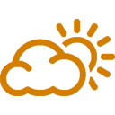 Knapp med lenke til værmelding